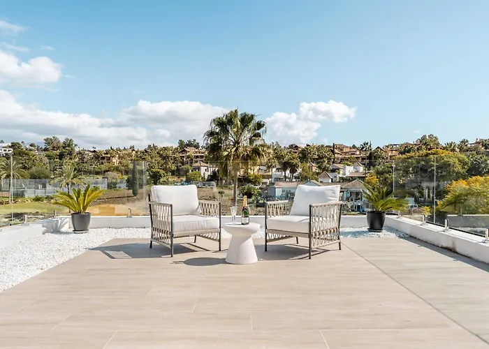 Campanario Front Golf Pool Jacuzzi Villa Estepona